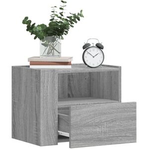 Vidaxl - Wall-mounted Bedside Cabinets 2 pcs Grey Sonoma 45x30x35 cm Vidaxl - Wall-mounted Bedside Cabinets 2 pcs Grey Sonoma 45x30x35 cm