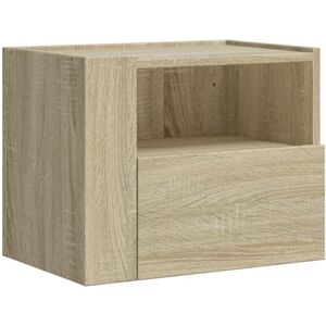 Wall-mounted Bedside Cabinet Sonoma Oak 45x30x35 cm Vidaxl Wall-mounted Bedside Cabinet Sonoma Oak 45x30x35 cm Vidaxl