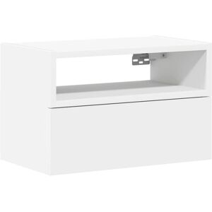 Wall-mounted Bedside Cabinet White 45x26x28.5 cm vidaXL Wall-mounted Bedside Cabinet White 45x26x28.5 cm vidaXL