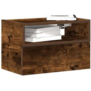 Vidaxl - Wall-mounted Bedside Cabinets 2 pcs Smoked Oak 45x26x28.5 cm Vidaxl - Wall-mounted Bedside Cabinets 2 pcs Smoked Oak 45x26x28.5 cm