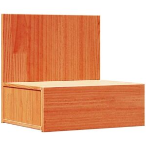 Vidaxl - Bedside Table Wax brown 42 x 32.5 x 40 cm Solid pine wood Vidaxl - Bedside Table Wax brown 42 x 32.5 x 40 cm Solid pine wood
