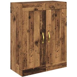 Wall Mounted Cabinet Old Wood 69.5 x 34 x 90 cm Engineered Wood vidaXL Wall Mounted Cabinet Old Wood 69.5 x 34 x 90 cm Engineered Wood vidaXL