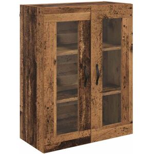 Wall Mounted Cabinet Old Wood 69.5 x 34 x 90 cm vidaXL Wall Mounted Cabinet Old Wood 69.5 x 34 x 90 cm vidaXL