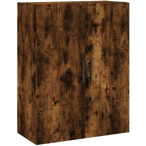 Wall Mounted Cabinet Smoked Oak 69.5x34x90 cm Vidaxl Wall Mounted Cabinet Smoked Oak 69.5x34x90 cm Vidaxl