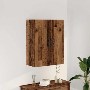 Wall Mounted Cabinet Old Wood 69.5x34x90 cm Vidaxl Wall Mounted Cabinet Old Wood 69.5x34x90 cm Vidaxl