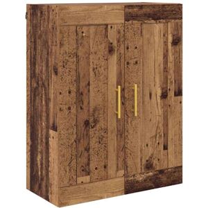 Wall Mounted Cabinet Old Wood 69.5 x 34 x 90 cm Engineered Wood vidaXL Wall Mounted Cabinet Old Wood 69.5 x 34 x 90 cm Engineered Wood vidaXL
