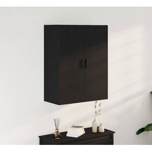 Wall-Mounted Cabinet Wall-mounted Black oak 69.5 x 34 x 180 cm Vidaxl Wall-Mounted Cabinet Wall-mounted Black oak 69.5 x 34 x 180 cm Vidaxl