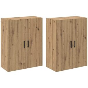 Vidaxl - Wall Mounted Cabinets 2 pcs Artisan oak 69.5 x 34 x 90 cm Vidaxl - Wall Mounted Cabinets 2 pcs Artisan oak 69.5 x 34 x 90 cm