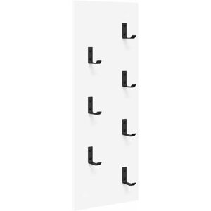 vidaXL Wall Mounted Clothes Rack White - Clothes Rack vidaXL Wall Mounted Clothes Rack White - Clothes Rack