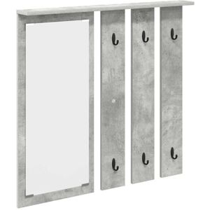 vidaXL Wall-mounted Clothes Rack - Grey - 84 x 10 x 80 cm - Clothes Rack vidaXL Wall-mounted Clothes Rack - Grey - 84 x 10 x 80 cm - Clothes Rack