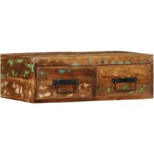 vidaXL Wall-mounted TV Cabinet - 60x30x19 cm Solid Wood Reclaimed vidaXL Wall-mounted TV Cabinet - 60x30x19 cm Solid Wood Reclaimed
