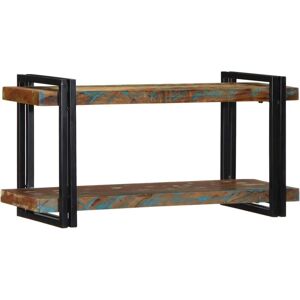 Wall Shelf Multicolour Solid Wood Reclaimed Vidaxl Wall Shelf Multicolour Solid Wood Reclaimed Vidaxl