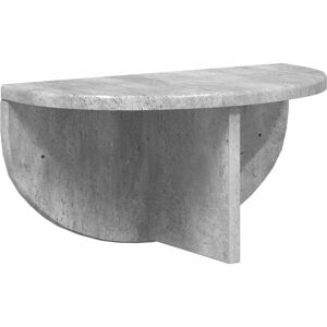 Wall Shelf Concrete Grey 38 x 19 x 19 cm Engineered Wood vidaXL Wall Shelf Concrete Grey 38 x 19 x 19 cm Engineered Wood vidaXL