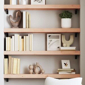 Wall Shelf 100x20x6 cm Untreated Solid Wood Oak Vidaxl Wall Shelf 100x20x6 cm Untreated Solid Wood Oak Vidaxl