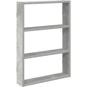 Wall Shelf Concrete Grey 43x9x60 cm Engineered Wood vidaXL Wall Shelf Concrete Grey 43x9x60 cm Engineered Wood vidaXL