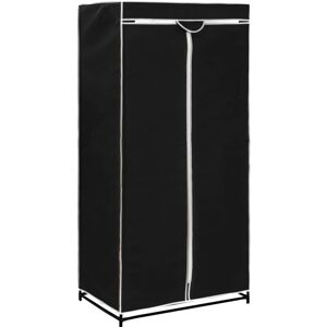 Vidaxl - Wardrobe Black 75x50x160 cm Black