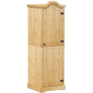 Wardrobe Corona 55x52x170 cm Solid Wood Pine vidaXL Wardrobe Corona 55x52x170 cm Solid Wood Pine vidaXL