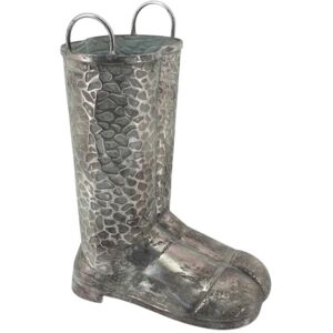 Wellington Boot Umbrella Stand - Metal - L23 x W32 x H46 cm Wellington Boot Umbrella Stand - Metal - L23 x W32 x H46 cm