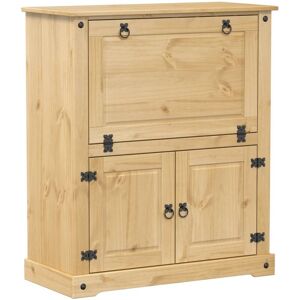 Wine Cabinet Corona 97x45x114 cm Solid Wood Pine vidaXL Wine Cabinet Corona 97x45x114 cm Solid Wood Pine vidaXL