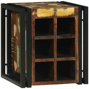 Vidaxl - Wine Rack Multicolour 34.5 x 35 x 39 cm Solid Reclaim wood Vidaxl - Wine Rack Multicolour 34.5 x 35 x 39 cm Solid Reclaim wood