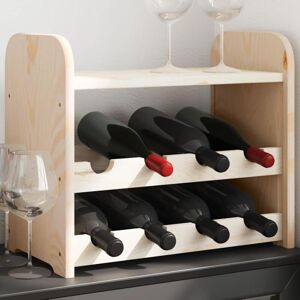 Wine Rack with Top Board 43x25x37 cm Solid Wood Pine Vidaxl Wine Rack with Top Board 43x25x37 cm Solid Wood Pine Vidaxl