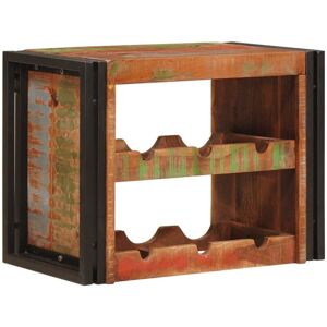 Wine Rack Brown 60 x 45 x 33 cm Solid Reclaimed Wood vidaXL Wine Rack Brown 60 x 45 x 33 cm Solid Reclaimed Wood vidaXL