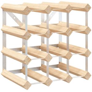 Wine Rack for 12 Bottles Solid Pinewood Vidaxl Wine Rack for 12 Bottles Solid Pinewood Vidaxl