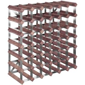 Wine Rack for 42 Bottles Brown Solid Wood Pine Vidaxl Wine Rack for 42 Bottles Brown Solid Wood Pine Vidaxl
