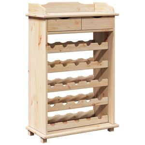 Wine Rack Brown 90 x 60 x 30 cm Solid pine wood vidaXL Wine Rack Brown 90 x 60 x 30 cm Solid pine wood vidaXL