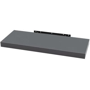 Floating Shelf Storage Display Unit Wall Mounted Bookcase Unit Dark Grey 60 cm - Woltu Floating Shelf Storage Display Unit Wall Mounted Bookcase Unit Dark Grey 60 cm - Woltu