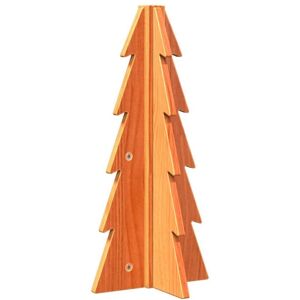 vidaXL Wooden Christmas Tree - 49cm Rustic Pine Indoor Decor vidaXL Wooden Christmas Tree - 49cm Rustic Pine Indoor Decor