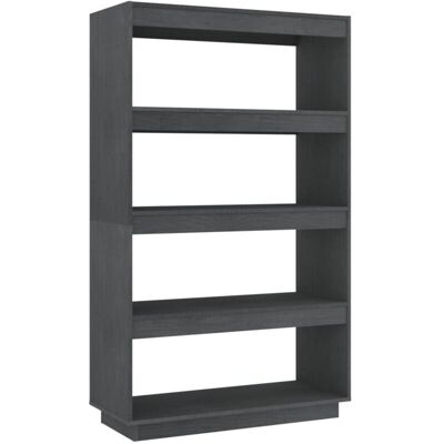 vidaXL Solid Pinewood Book Cabinet - Book Cabinet/Room Divider - Book Cabinet/Room Divider vidaXL Solid Pinewood Book Cabinet - Book Cabinet/Room Divider - Book Cabinet/Room Divider