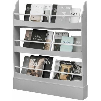 Costway - 3 Tier Kids Baby Bookshelf Magazine Rack Book Storage Display Organizer Holder Costway - 3 Tier Kids Baby Bookshelf Magazine Rack Book Storage Display Organizer Holder