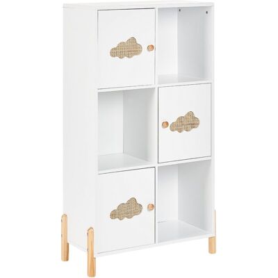 Beliani Cloudy Kids Room Shelf - LibrerÃa infantil Beliani Cloudy Kids Room Shelf - LibrerÃa infantil