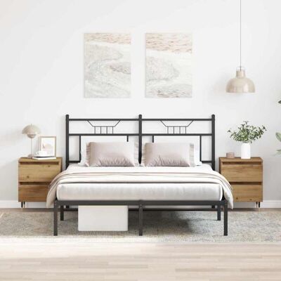 Vidaxl Nightstand 2 pcs Solid Oak 40x35x50 cm Wooden Vidaxl Nightstand 2 pcs Solid Oak 40x35x50 cm Wooden