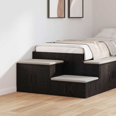 Vidaxl Black Storage Cabinet 103x41x40 cm Vidaxl Black Storage Cabinet 103x41x40 cm