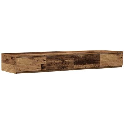 Vidaxl Old Wood Bed Drawer - Bed Type Vidaxl Old Wood Bed Drawer - Bed Type