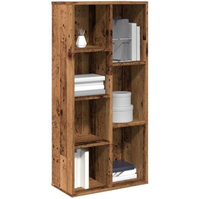 Book Cabinet Old Wood 50x25x104 cm Vidaxl Book Cabinet Old Wood 50x25x104 cm Vidaxl