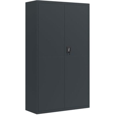 Maisonchic Steel File Cabinet - Adjustable Shelves - Lockable Doors - File Cabinet Maisonchic Steel File Cabinet - Adjustable Shelves - Lockable Doors - File Cabinet