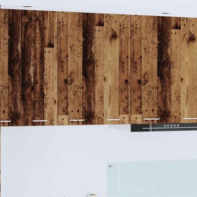 Hanging Cabinet Old Wood 60 x 31 x 80 cm Engineered Wood vidaXL Hanging Cabinet Old Wood 60 x 31 x 80 cm Engineered Wood vidaXL
