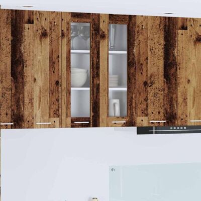 Hanging Cabinet Old Wood 60 x 31 x 80 cm Engineered Wood vidaXL Hanging Cabinet Old Wood 60 x 31 x 80 cm Engineered Wood vidaXL