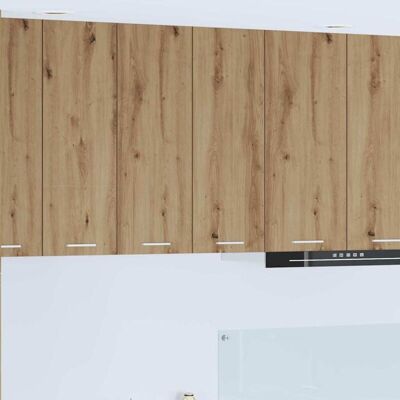 Hanging Cabinet Artisan Oak 60 x 31 x 80 cm Engineered Wood vidaXL Hanging Cabinet Artisan Oak 60 x 31 x 80 cm Engineered Wood vidaXL