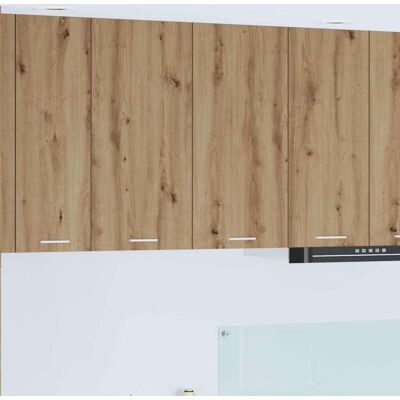 Hanging Cabinet Artisan Oak 80 x 31 x 80 cm Engineered Wood vidaXL Hanging Cabinet Artisan Oak 80 x 31 x 80 cm Engineered Wood vidaXL