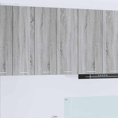 Hanging Cabinet Grey Sonoma 60 x 31 x 80 cm Engineered Wood vidaXL Hanging Cabinet Grey Sonoma 60 x 31 x 80 cm Engineered Wood vidaXL
