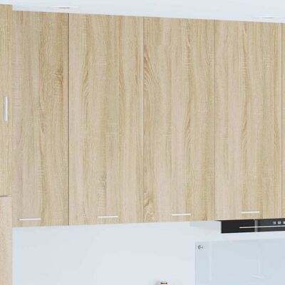 Hanging Cabinet Sonoma Oak 80 x 31 x 100 cm Engineered Wood vidaXL Hanging Cabinet Sonoma Oak 80 x 31 x 100 cm Engineered Wood vidaXL