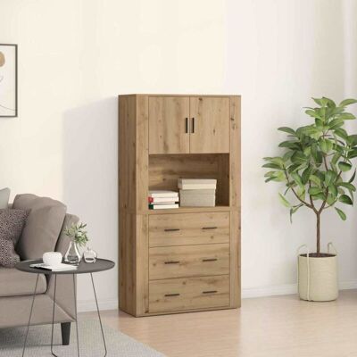 VidaXL Brown Modern Sideboard - Sideboard/Cabinet VidaXL Brown Modern Sideboard - Sideboard/Cabinet
