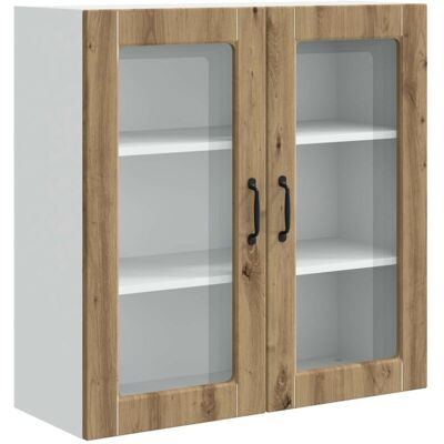 Kitchen Cabinet Artisan Oak 80 x 31 x 80 cm Engineered Wood vidaXL Kitchen Cabinet Artisan Oak 80 x 31 x 80 cm Engineered Wood vidaXL