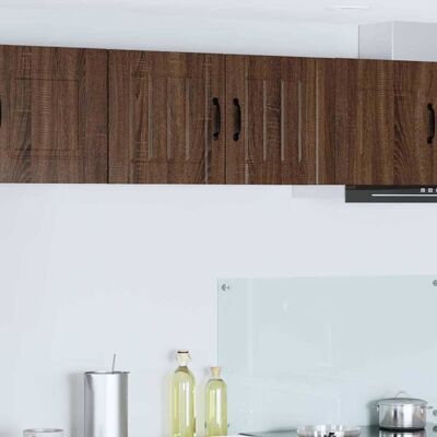 Dishwasher Panel Lucca Brown Oak 80 x 31 x 40 cm vidaXL Dishwasher Panel Lucca Brown Oak 80 x 31 x 40 cm vidaXL