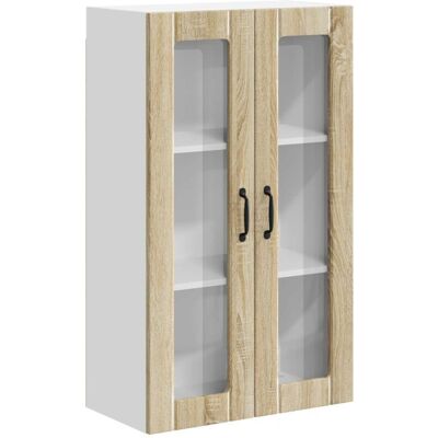 Kitchen Wall Cabinet Lucca Sonoma Oak 60 x 31 x 100 cm vidaXL Kitchen Wall Cabinet Lucca Sonoma Oak 60 x 31 x 100 cm vidaXL