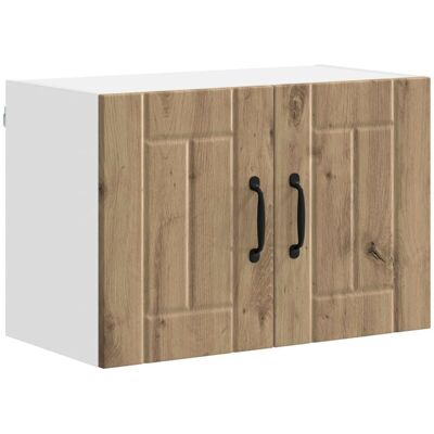 Kitchen Wall Cabinet Lucca Artisan Oak 60 x 31 x 40 cm vidaXL Kitchen Wall Cabinet Lucca Artisan Oak 60 x 31 x 40 cm vidaXL